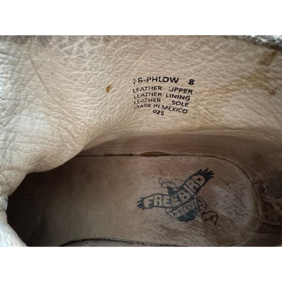 Freebird Phlow Distressed Suede Ankle Boots, Women's Size 8 - Picture 6 of 7